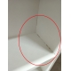 Toaletní stolek PLAVÍLA, bílá, Z EXPOZICE PRODEJNY, II. jakost